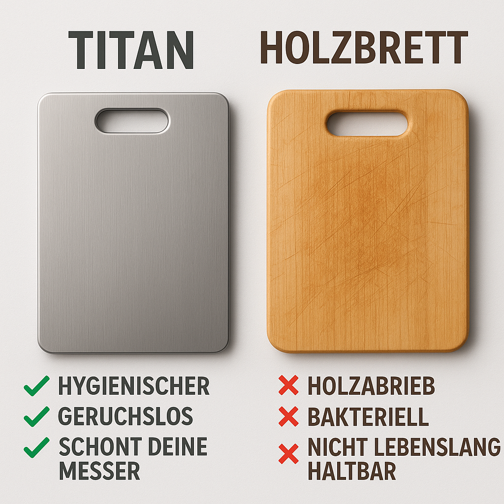 Titanschneidebrett