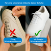 Schuhwaschbeutel Weiß