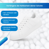 Schuhwaschbeutel Weiß